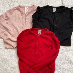 Lot of Carter’s 4t cardigans